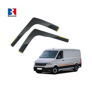 Déflecteurs de vent encastrés pour VOLKSWAGEN VW CRAFTER 2017+ - Pare-soleil de fenêtre, déflecteurs de vent intégrés - Product Image 1