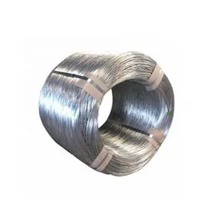 Dia. 0.8 mm 2.5 mm Hot Dipped Zinc Coated Iron Wire Low Carbon Wire Rod for Armoring Cable