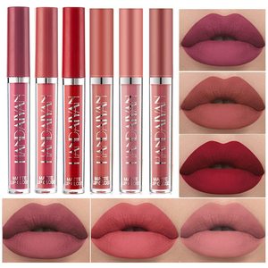 Rouge à lèvres liquide et brillant à lèvres minéral végétalien 12 couleurs, résistant à l'eau, longue tenue, maquillage en gros Han Daiyan - Product Image 1