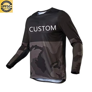 Camiseta Transpirable de Poliéster con Protección UV para Hombre, Jersey Personalizado para Motociclismo, Carreras de Autos, Motocross, Ciclismo - Product Image 4