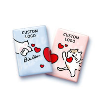 Mouchoirs de poche et serviettes en papier personnalisés avec logo, mouchoirs en papier 600 feuilles 2 plis, mouchoirs de poche pour mariage, cadeaux de découpage