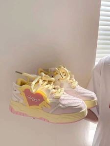 Zapatos de plataforma con suela gruesa y diseño de pato mandarín para mujer, novedad de verano 2026, estilo Ins, a la moda, para skate - Product Image 3