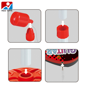 Ensemble Guitare et Microphone pour Garçon avec Effets Lumineux et Musicaux, Microphone <span class=keywords><strong>à</strong></span> Hauteur Réglable, Jouets d'Instruments de <span class=keywords><strong>Musique</strong></span> pour Enfants - Product Image 4