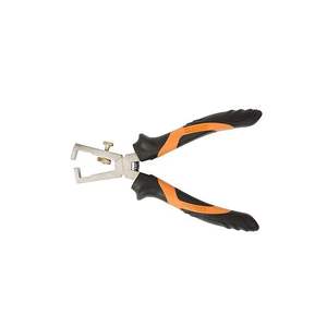 Alicates Pelacables de acero métricos KENDO de 160mm, superficie de mandíbula dentada, mango Industrial DIY, plástico personalizable OEM 200mm - Product Image 3