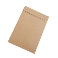 Nouvelle enveloppe en papier Kraft brun de haute qualité, emballage postal imprimé personnalisé certifié fuchsia