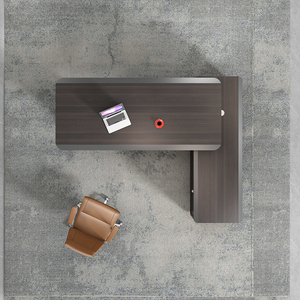 Boss <b>Desk</b> Modern Luxury Executive Office <b>Desk</b> for CEO and President Custom Wood <b>Computer</b> <b>Desk</b> - Product Image 3