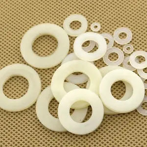 Shims Vòng Đệm Nylon Phẳng Vòng Đệm Nhựa DIN M6 Trơn Tùy Chỉnh Cách Điện Chính Xác 1 "Vòng Đệm Trơn G. I 3/