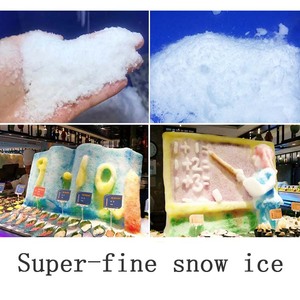 120kg/día Máquina automática para hacer copos de nieve Precio de fábrica de nieve comercial Máquina para hacer hielo industrial - Product Image 5