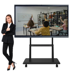 Pantalla Interactiva Inteligente de 98 Pulgadas 4K HD para Enseñanza, Pantallas Digitales Antideslumbrantes, Pizarra Interactiva Táctil - Product Image 1