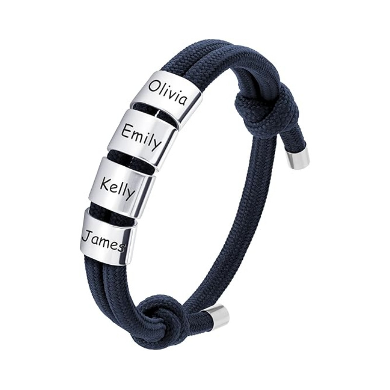 blue Four beads