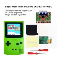 Kit d'écran LCD rétroéclairé IPS Q5 laminé avec menu OSD HISPEEDIDO pour Game Boy Color pour GBC