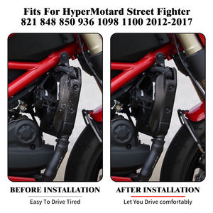 Ventilateur de refroidissement du radiateur de moto noir pour Hyper Motard Street Fighter 821 848 850 936 1098 1100 2012-2015 2016 2017 - Product Image 6