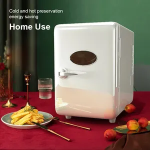 Frigorifero mini nevera frigorifero cosmetico compatto portatile, mini frigorifero cosmetico portatile di bellezza da 4 litri