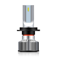 Aurora — ampoules de phares de moto LED, 1 + 1 Design, F2 9005, 15000LM, lumière pour automobile, nouvel arrivage, 6500K, 58W