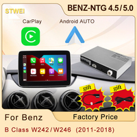 Décodeur CarPlay sans fil STWEI pour Mercedes Benz NTG 4.5 5.0 Classe B W242 W246 2011-2018, compatible Android Auto, AirPlay et CarPlay