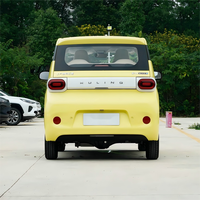 Nouvelle version jeunesse Wu-ling Hong-guang MINI EV Gen3, 215 km, jaune vif, mini-voiture compacte 100% électrique pour l'exportation mondiale