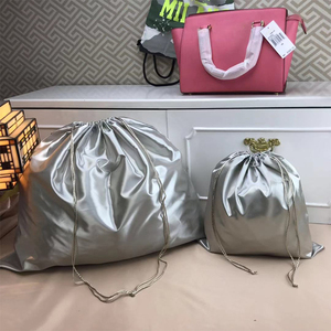Bolsas de Satén con Cordón y Logotipo Personalizado, Bolsas de Tela Suave para Guardar Joyas, Bolsas de Regalo para Fiestas, Bolsas de Almacenamiento - Product Image 4
