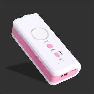 MEINOE 130dB Personal Safety <strong>Alarm</strong> 4-in-1 Device Power Bank LED Torch Pulsed Light Self Defense <strong>Security</strong> <strong>Alarm</strong> for Outdoor - Product Image 1