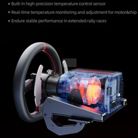 Volant de Course PXN-V10 Ultra Compatible avec PC/XBOX One/XBOX Series/PS4