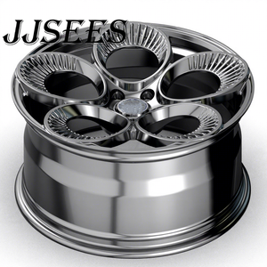 JJSEES Jantes forgées en acier bronze personnalisées 19/20 21 22 24 26 pouces à quatre feuilles de trèfle pour <span class=keywords><strong>Alfa</strong></span> <span class=keywords><strong>Romeo</strong></span> Zeekr Audi NIO - Product Image 4
