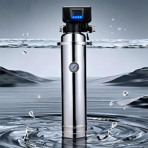 Addolcitore automatico in acciaio inox depuratori d'acqua centro addolcitore acqua dura rimuovere calcio magnesio con resina di scambio - Product Image 1