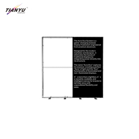 Support d'affichage publicitaire commercial de bonne qualité, panneau de fond préfabriqué polyvalent, boîte lumineuse