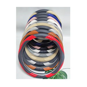 Fundas para <span class=keywords><strong>Volante</strong></span> de <span class=keywords><strong>Coche</strong></span>, Funda de Fibra de Carbono para <span class=keywords><strong>Volante</strong></span>, Precio al por Mayor - Product Image 6