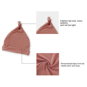 नरम गर्मी नवजात शिशु टोपी बांस नॉनटेड बेबी कैप विकोज़ बेबी बेनी - Product Image 6