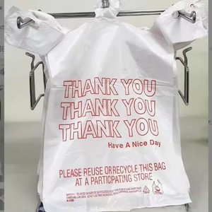 Bolsa de Plástico Personalizada para Supermercado, Bolsa de Compras con Logotipo Personalizado - Product Image 3