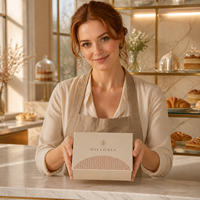 Boîte cadeau rigide de luxe portable et écologique avec couvercle et base, avec insert à 9 compartiments pour l'emballage de chocolats, biscuits et thé