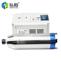 Pièces de machines CNC HYCNC, broche refroidie par eau 5,5 kW D125mm ER25 24000 tr/min 400 Hz 380 V, kit complet de fraisage 2,19 Nm couple max. – MEILLEURE VENTE