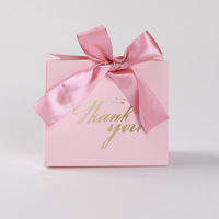 Boîtes à bonbons gaufrées recyclables sur mesure pour mariage, Saint-Valentin, baptême, anniversaire, fournitures de fête, emballage de chocolat
