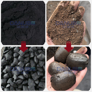 Great running charcoal powder briquette machine hydraulic high output coal ball making equipment - Product Image 2