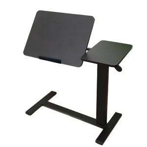 Rotatable Pneumatic Lift Bedside Table Double Sided Laptop Side Table Movable Small Table - Product Image 5