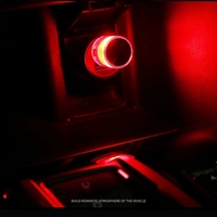 Mini lampe d'ambiance LED USB pour voiture, plug-and-play, lumière de nuit USB, plusieurs options de couleurs, lampe d'ambiance portable pour voiture