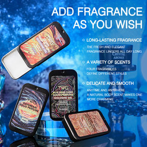 TWG Romanic Holiday City Coffret de parfums solides Parfum solide de poche portable Parfum délicat et lisse Parfum solide longue durée - Product Image 3