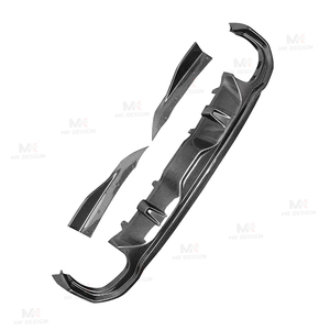 Sm Phong Cách Bất Carbon Sợi Phía Sau Bumper Lip Khuếch Tán Splitters Cho 2021up 4 Series G26 4 Cửa Quad Xả Mẹo Xe Tái Trang - Product Image 4