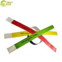 Bracelet jetable en papier Tyvek résistant aux déchirures, promotionnel pour Noël