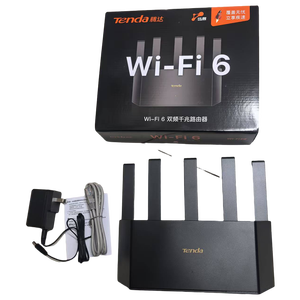 Enrutador Tenda WiFi 6 para el hogar, enrutador Gigabit de doble banda <span class=keywords><strong>AX1500</strong></span> Cobertura de largo alcance con antenas de alta ganancia de 5 * 6dBi - Product Image 2