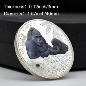 Moneda Conmemorativa 2026 de Animales Raros <span class=keywords><strong>y</strong></span> En peligro de Extinción, Oro/Plata, 15 Conjuntos de Diferentes Estilos de la Colección Mundial - Product Image 2