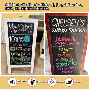 5 mét Bullet Tip nghệ thuật đánh dấu cho các văn bản hoặc vẽ trên thủy tinh xóa được lỏng Chalk Markers - Product Image 5