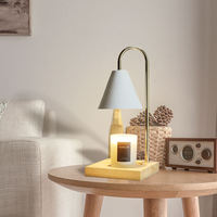 Lampe chauffe-cire électrique Zeal Lighting moderne pour aromathérapie, décor de chevet, diffuseur de parfum à intensité réglable