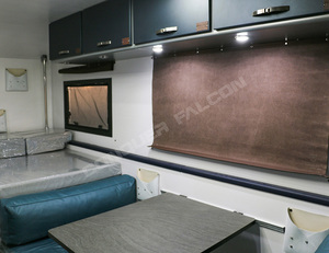 Remorque de <span class=keywords><strong>camping</strong></span> électrique tout-terrain en aluminium avec cuisine et salle de bain pour attelage de voiture et moustiquaires pour les voyages - Product Image 4