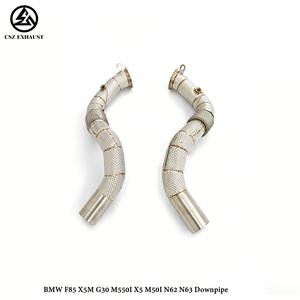 Downpipe e Collettore ad Alto Flusso per <span class=keywords><strong>BMW</strong></span> F85 X5M G30 M550i <span class=keywords><strong>X5</strong></span> M50i N62 N63: Pronto per la Spedizione - Product Image 3