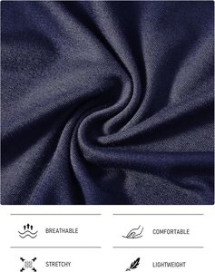 Ensembles <span class=keywords><strong>de</strong></span> pyjamas tricotés confortables pour hommes, <span class=keywords><strong>haut</strong></span> solide à manches longues avec poche, bas respirant, pyjamas, vêtements <span class=keywords><strong>de</strong></span> détente 2 pièces - Product Image 4