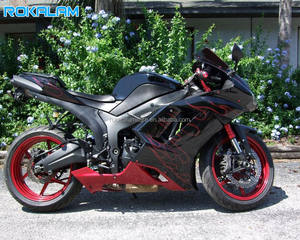 Carenados Rojos para <span class=keywords><strong>Kawasaki</strong></span> <span class=keywords><strong>Ninja</strong></span> ZX-6R 2007 <span class=keywords><strong>2008</strong></span>, Carrocería ZX6R <span class=keywords><strong>636</strong></span> 07 08 ZX636, Carenado de Motocicleta de Posventa - Product Image 1