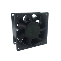 Ventilateur de refroidissement sans balais DC 80x80x38mm à cadre carré, ventilateur axial pour équipement industriel, alimentation électrique, serveur et armoire de contrôle