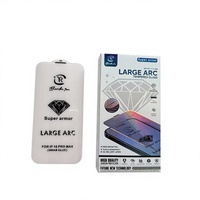 Protection d'écran en verre trempé sans bordure de 0,4 mm, nouvelle technologie, pour iPhone 12 Pro Max, film pour téléphone portable