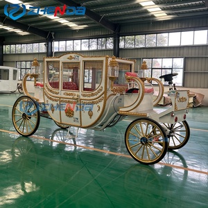 Carruaje Real de Alta Calidad con Diseño Personalizado, Carruaje de Caballos Estilo Cenicienta en Venta - Product Image 2