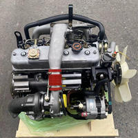 Motor Diésel 4JB1 4JB1T Turbo de 4 Tiempos, 68KW, 3600RPM, 2.8T, Ensamblaje Completo para Camioneta Isuzu